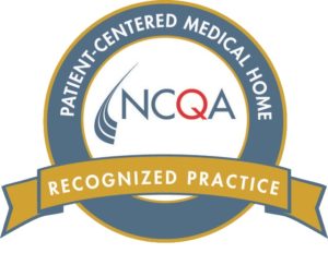 Logo of the NCQA Patient-Centered Medical Home Recognized Practice award