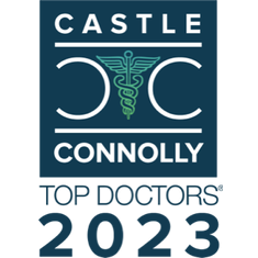 Castle Connolly Top Doctors 2023 seal